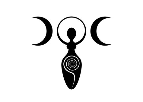 Wiccan woman svg